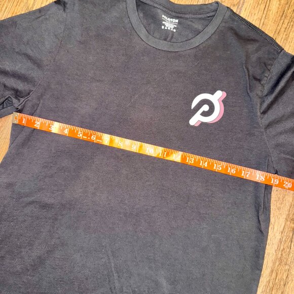 Peloton “Stronger Together” Long Sleeve Tee Dark Gray Size M | 100% Cotton Logo - Picture 4 of 10